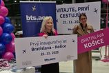Let z Bratislavy do Kosic za menej ako hodinu