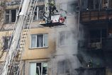 Ruske utoky na Kyjev si vyziadali obet a 15 zranenych