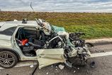 Vazna nehoda na vychode Slovenska Auto skoncilo na srote po celnej zrazke s kamionom