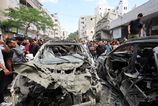 Izraelsky nalet zasiahli stan vysidlencov v Gaze Zahynuli traja Palestinci vratane osemrocneho dietata