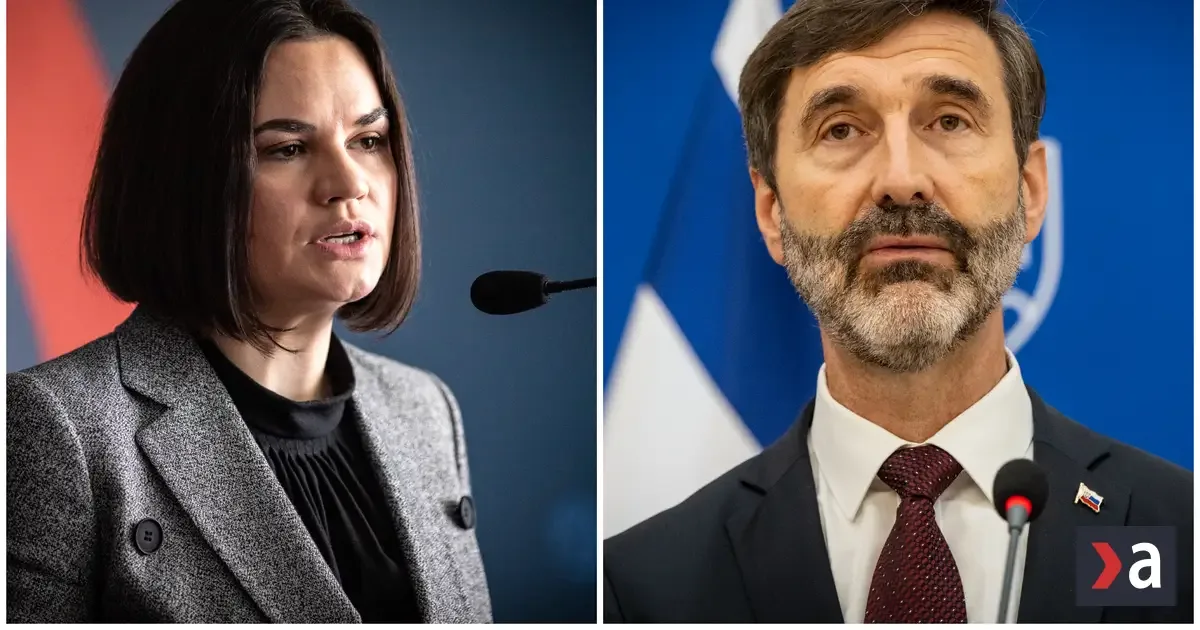 Blanár sa stretol s bieloruskou líderkou opozície. Žiadala od neho viac víz pre Bielorusov