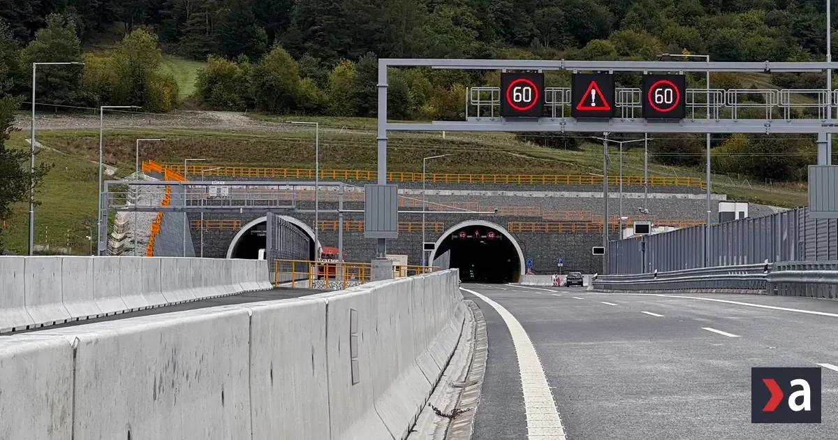 Do tunela Čebrať vpustia ľudí ešte pred autami. Otvorenie úseku D1 sa blíži
