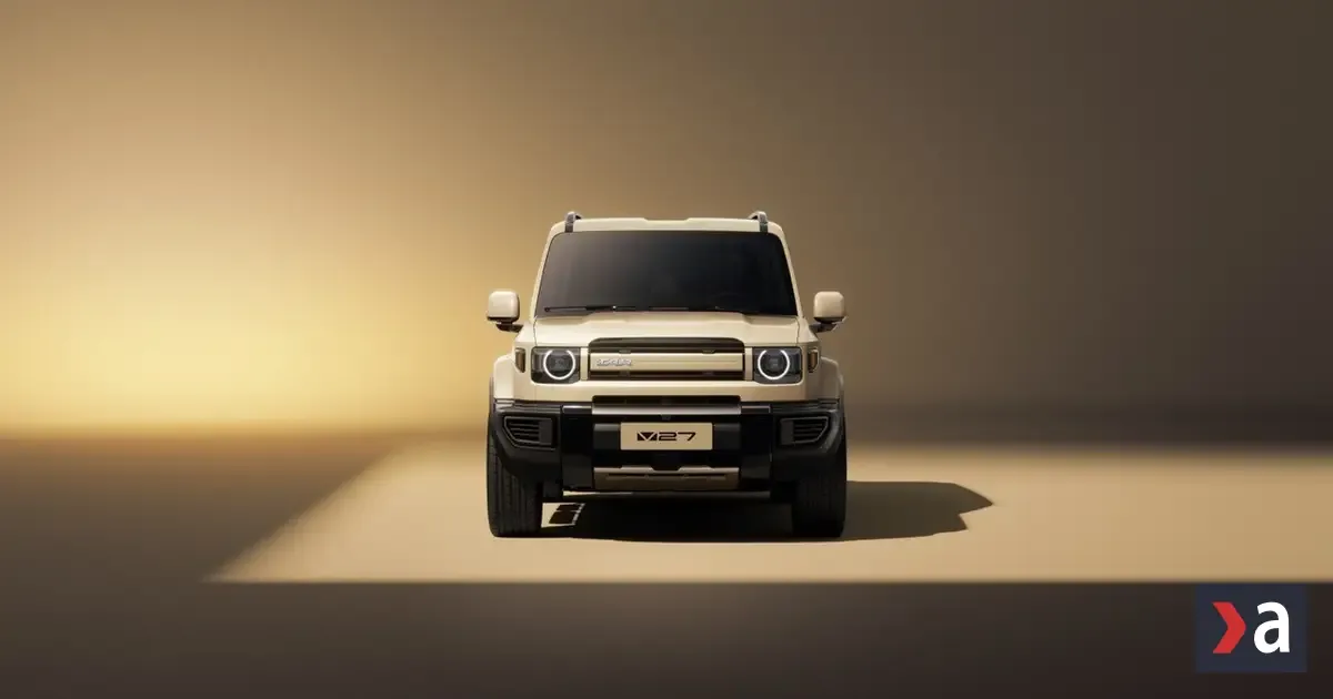 iCAUR V27 prináša ducha klasických terénnych vozidiel a modernú SUV technológiu