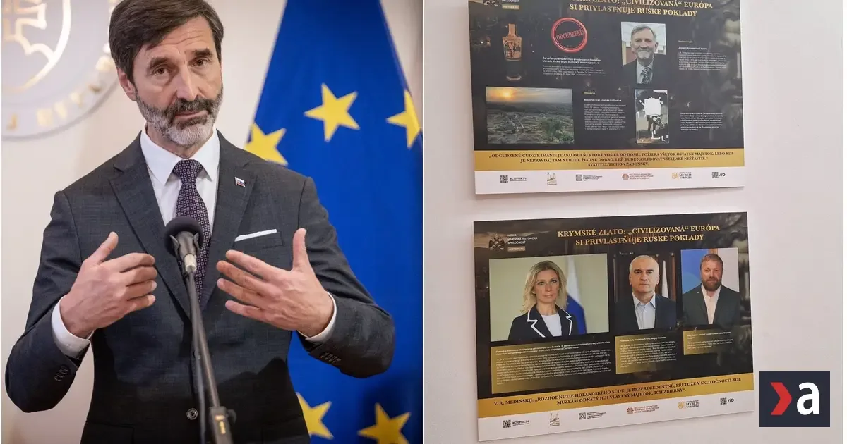 Slovenská diplomacia odsúdila výstavu o krymskom zlate