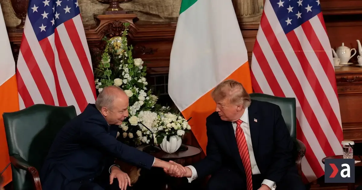 Trump v Dubline vyhlásil, že by rád videl zjednotené Írsko
