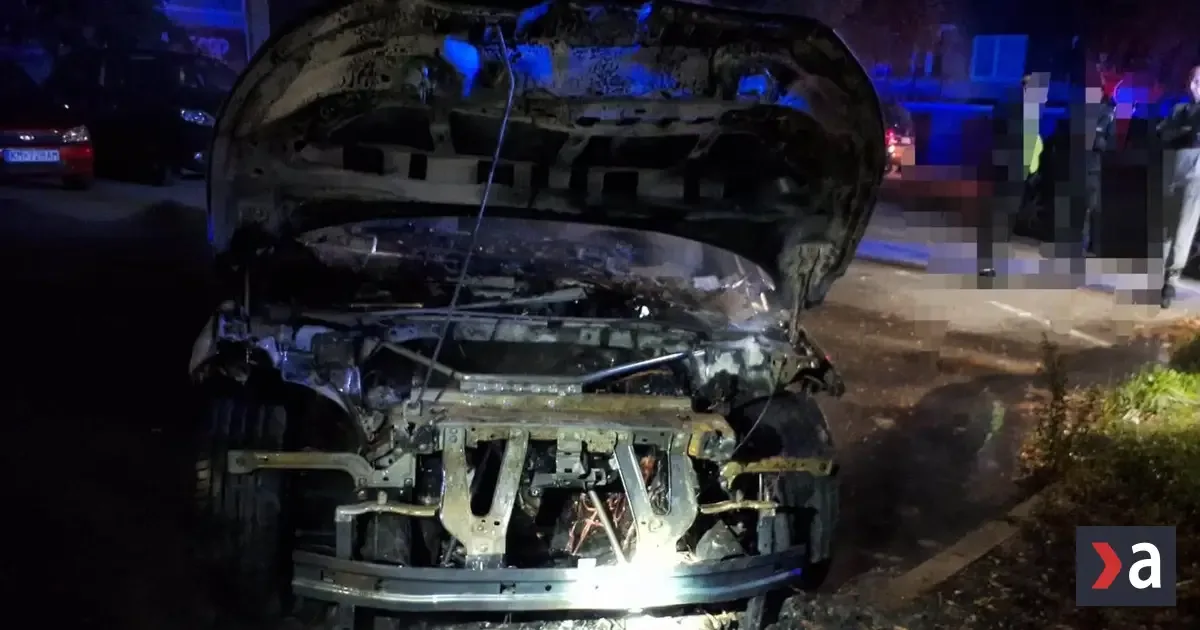 V Kysuckom Novom Meste horelo auto: Škoda za 65-tisíc eur