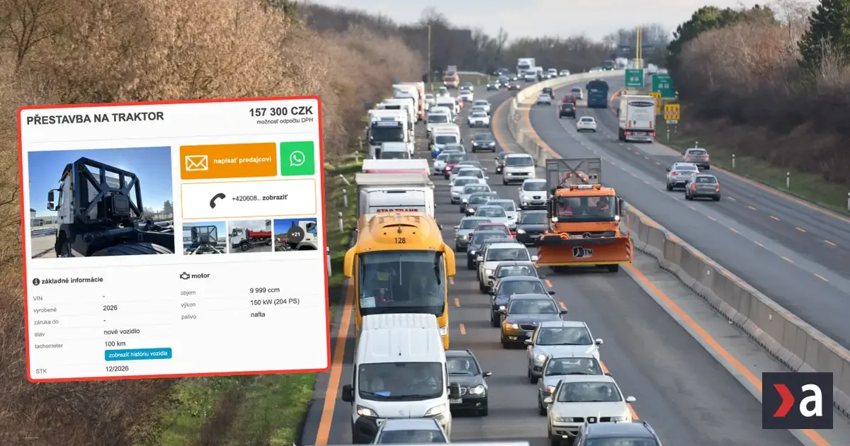 40-tonové „traktory“ obchádzajú poplatky aj tachografy