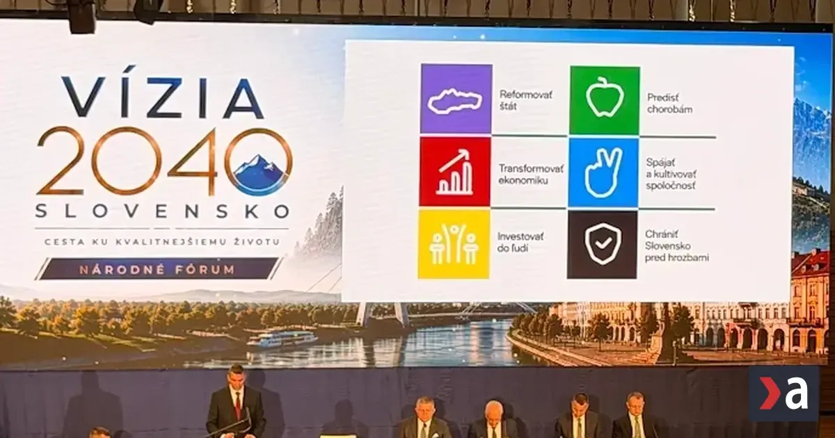Budúcnosť Slovenska do roku 2040: 6 zásadných krokov podľa takmer 400 expertov