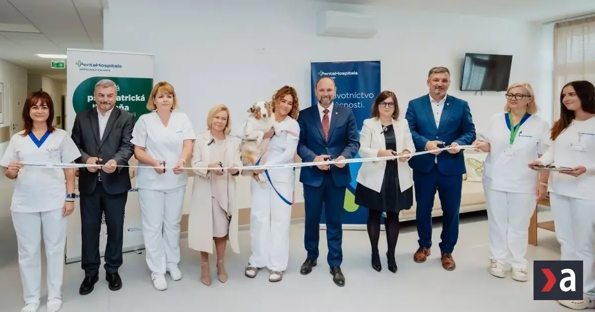 Galantská nemocnica otvorila prvú psychiatrickú liečebňu v kraji, pomáha aj pes Žemlička