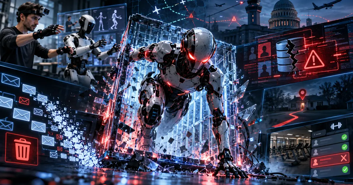 Kamery na čelách učia robotov žehliť a AI uniká z klietky