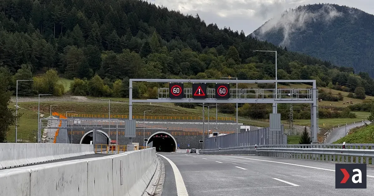 NDS otvorí tunel Čebrať pred spustením premávky, čaká program a trhy