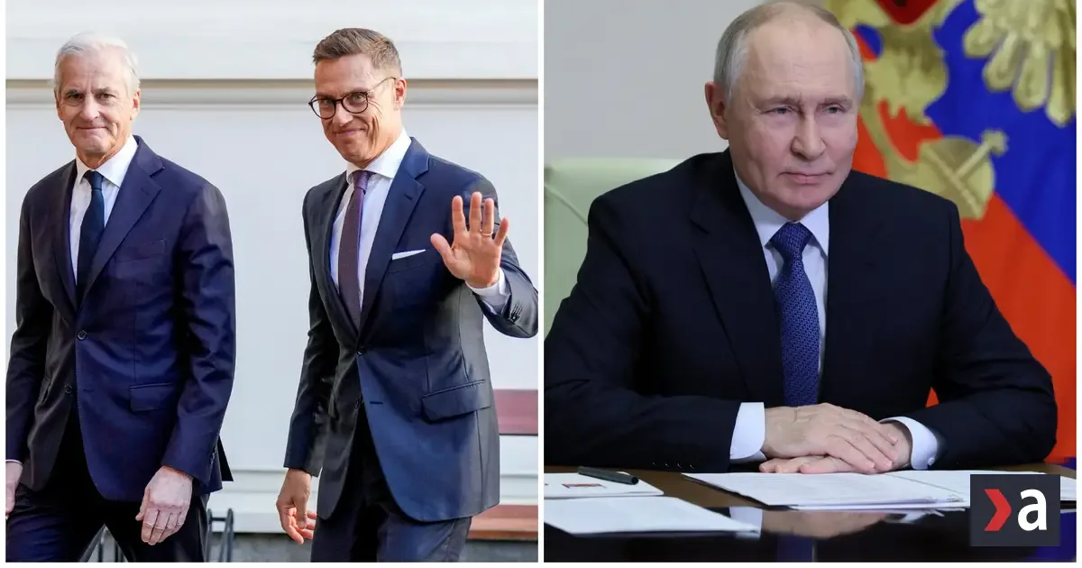 Nórsky a fínsky líder rokovali s Putinom o Ukrajine 3 Nórsky a fínsky líder rokovali s Putinom o Ukrajine