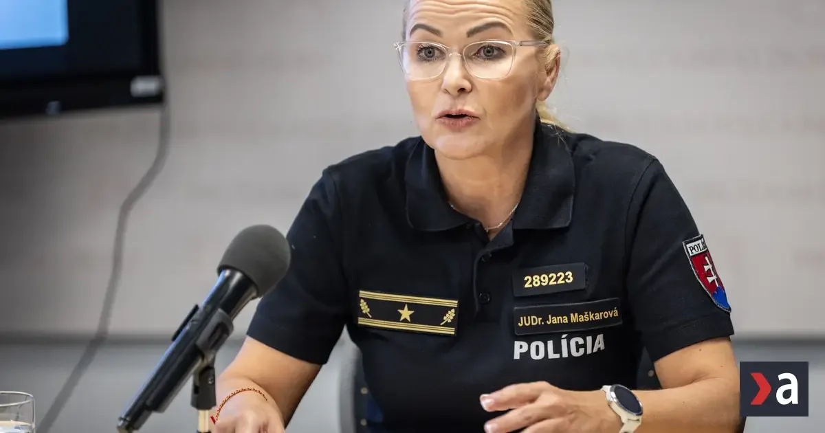 Prezidentka policajného zboru Maškarová sa vyjadrila k zásahu policajtov v Staškove
