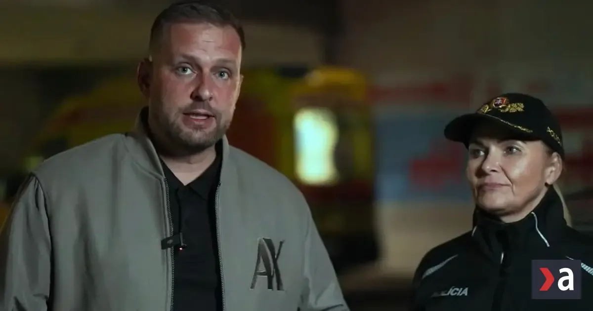 Šaško s policajnou prezidentkou strávili noc na urgente