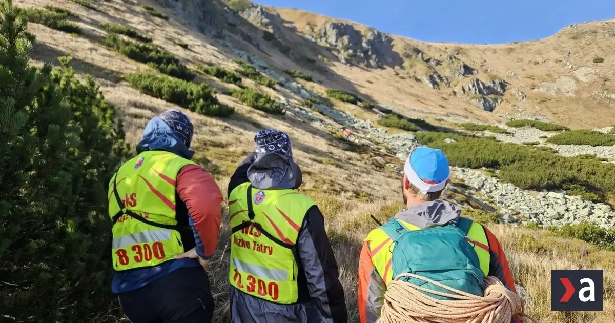 Tragédia v Nízkych Tatrách: nezvestného 73-ročného Čecha našli mŕtveho pod vrcholom Poľana
