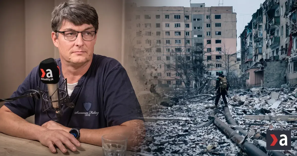 Únava z vojny? Ukrajinci ju „vypnúť“ nedokážu, tvrdí humanitárny pracovník Frič