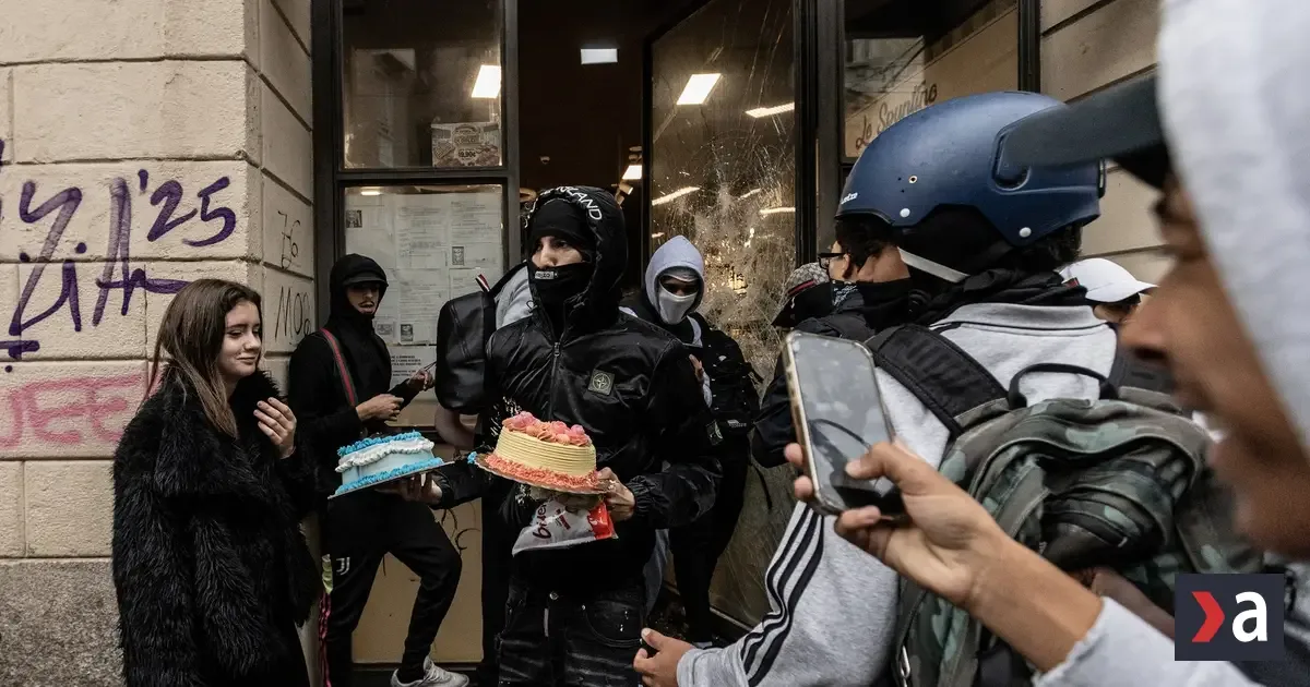 V Miláne pokračujú násilné protesty, polícia zasiahla slzotvorným plynom a vodnými delami