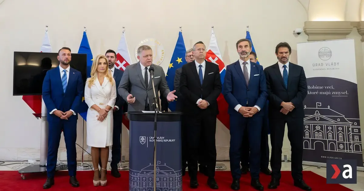 Vláda na 159. schôdzi prerokuje plán obnovy aj armádnu pomoc pri nedostatku vody